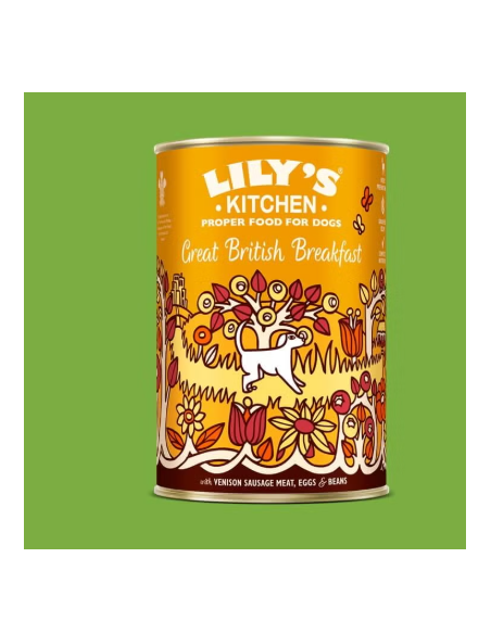 Lily's Kitchen Adult Cervo e Prosciutto gr.400.Cibo Umido Per Cani