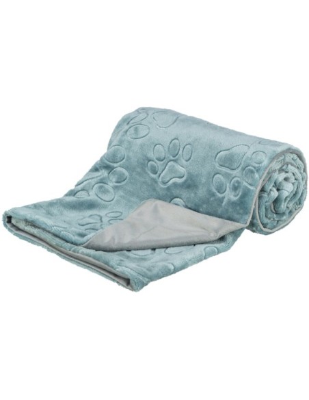 Coperta Banny 100x75 cm Grigio /blu. Cucce e letti per cani.