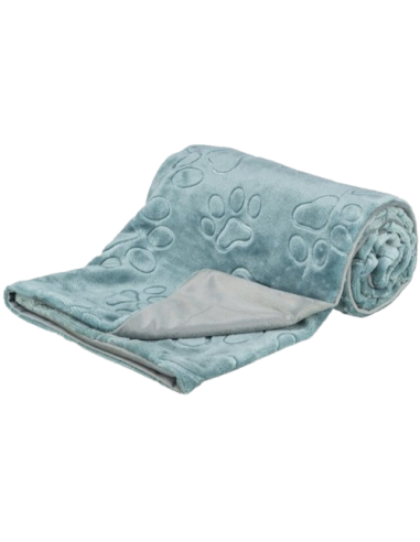 Coperta Barry 150x100 cm Grigio /blu. Cucce e letti per cani.