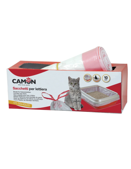 Sacchetti Igienici Con Maniglia 10 pezzi. Accessori per gatti