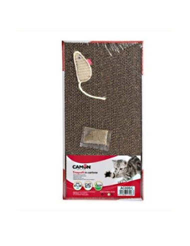 Tiragraffi Cartone Maxi 47x24 cm con topo. Tiragraffi .