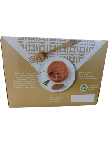 Gourmet Gold Multipack patè 24 pezzi x85 gr . Cibo Umido per gatti