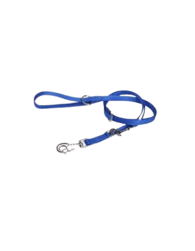 Guinzaglio Addestramento Doppio mm.25X2000 vari Colori  (blu). Collari e Guinzagli per cani