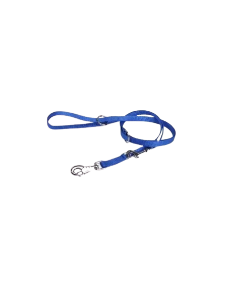 Guinzaglio Addestramento Doppio mm.25X2000 vari Colori  (blu). Collari e Guinzagli per cani