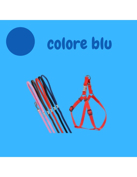 Pettorina Regolabile Osso strass Blu . Collari e Guinzagli per cani