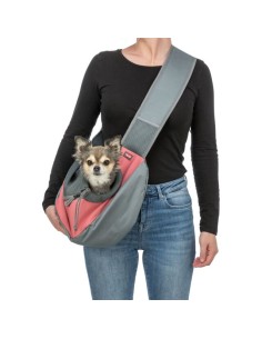 Borsa Frontale Sling 50x25x18 cm Rosa. Trasporto per cani .