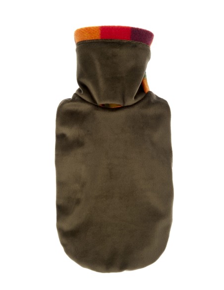 Cappotto Pila Pile Double Face 30 cm Verde . Abbigliamento.