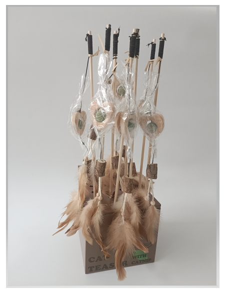 Canna Da Pesca Cuore Erba Gatta . Giochi Per Gatti