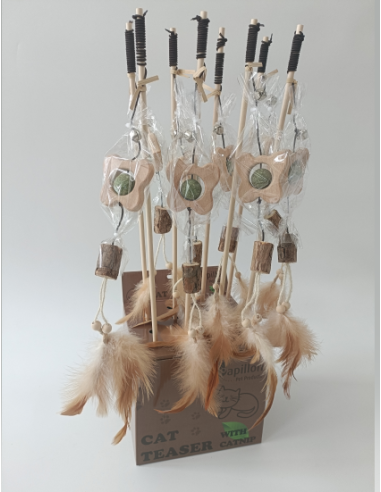 Canna Da Pesca Farfalla Erba Gatta . Giochi per gatti