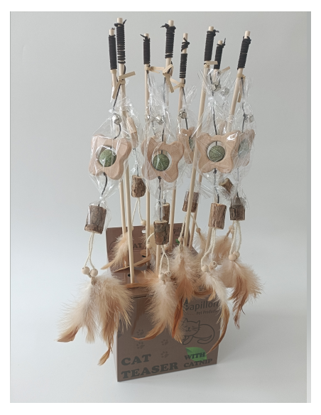 Canna Da Pesca Farfalla Erba Gatta . Giochi per gatti