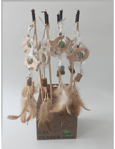 Canna Da pesca Pesce Erba Gatta . Giochi per gatti .