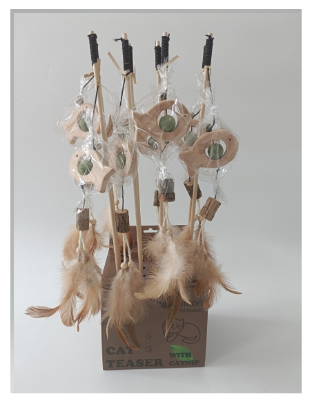 Canna Da pesca Pesce Erba Gatta . Giochi per gatti .