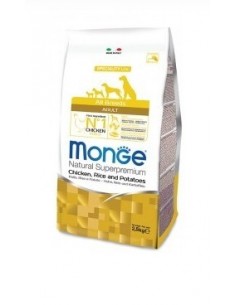 MONGE POLLO/RISO PATATE ALL BREEDS KG.12...