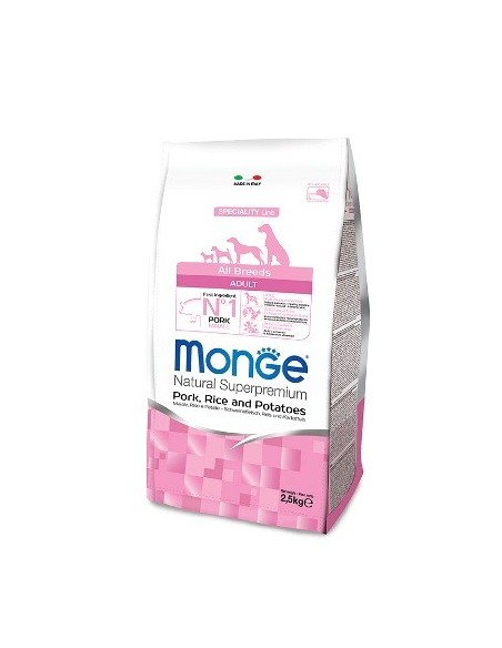 MONGE MAIALE RISO E PATATE KG.2,5