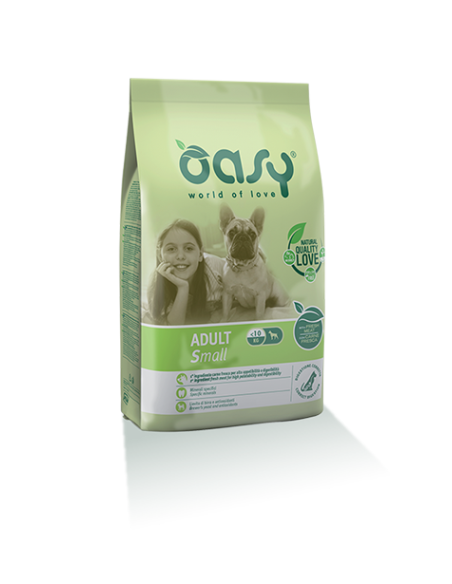 OASY DRY DOG ADULT SMALL KG.3