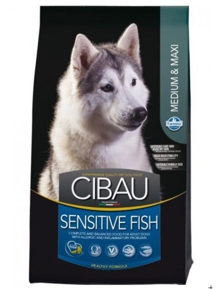 CIBAU SENSITIVE FISH MEDIUM/MAXI KG.12