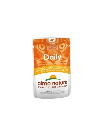 ALMO DAILY BUSTA CON POLLO E SALMONE GR.70