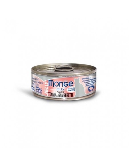 MONGE JELLY PEZZ.TONNO E GAMBERETTI GR.80