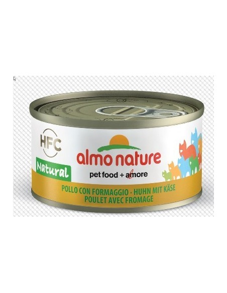 ALMO NATURE GATTO POLLO/FORMAGGIO GR.70