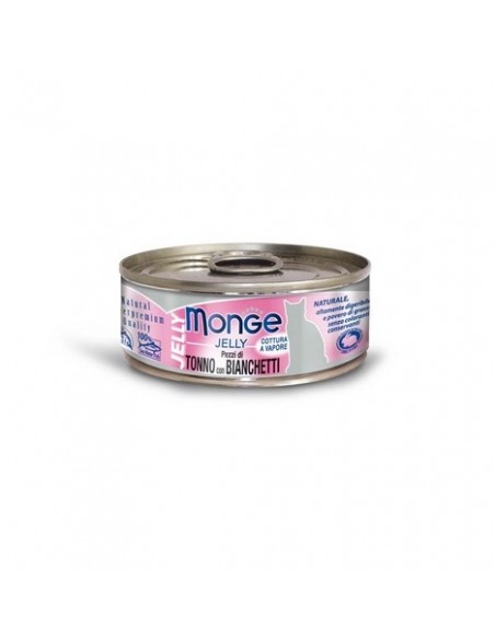 MONGE JELLY  PEZZI TONNO E ACCIUGHINE GR.80