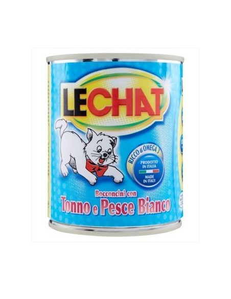 LECHAT BOCC. TONNO E PESCE BIANCO GR.720 ...