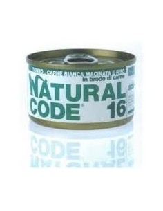 NATURAL CODE 16 CARNE BIANCA DI PALAMITA GR.85