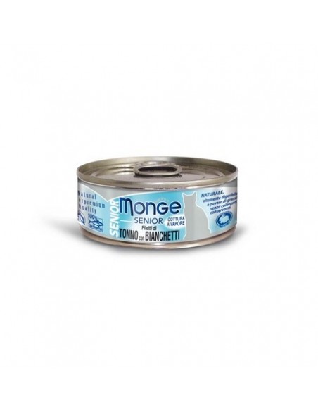 MONGE JELLY SENIOR TONNO E AGGIUGHINE GR.80