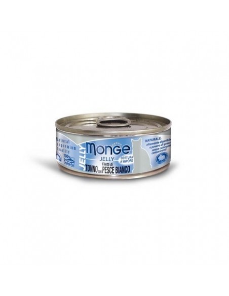 MONGE JELLY TONNO E PESCE BIANCO GR.80