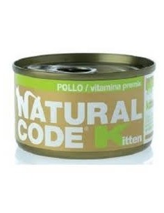 NATURAL CODE KITTEN POLLO E VITAMINA PREMIX GR.85