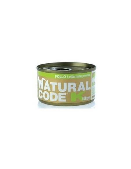 NATURAL CODE KITTEN POLLO E VITAMINA PREMIX GR.85