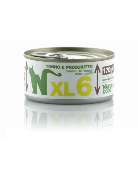 NATURAL CODE XL 6 TONNO E PROSCIUTTO GR.170...