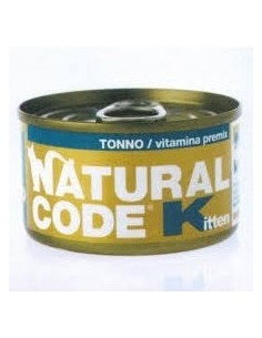 NATURAL CODE KITTEN TONNO E VITAMINA PREMIX GR.85