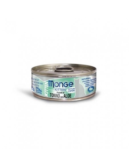 MONGE JELLY KITTEN TONNO E ALOE GR.80