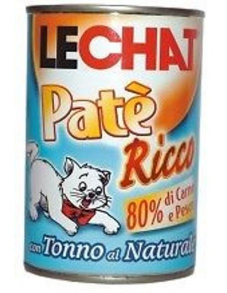 LECHAT PATE' TONNO NATURALE GR.400