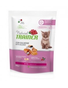 NATURAL TRAINER KITTEN con salmone gr.300
