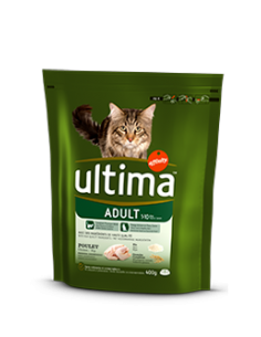 ULTIMA CAT POLLO E RISO  GR.400....