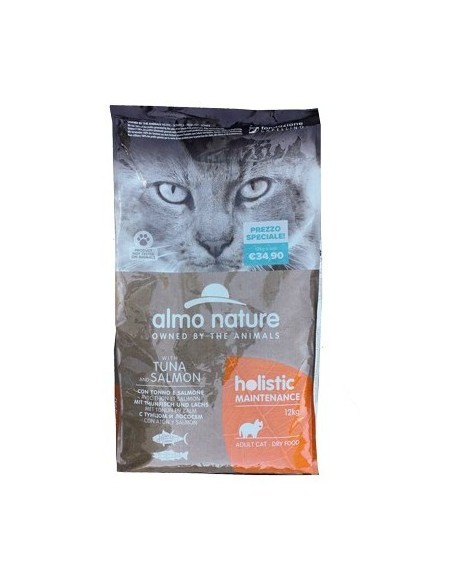 HOLISTIC GATTO TONNO E SALMONE GR.400