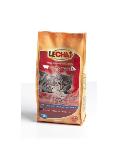 LECHAT CROCC.MANZO E VERDURE KG.1,5