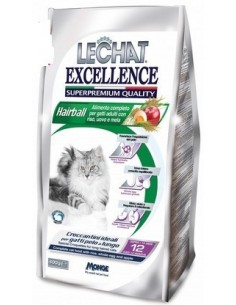LECHAT EXCELLENTE HAIRBALL con riso uovo e mela KG.1,5 PROMO