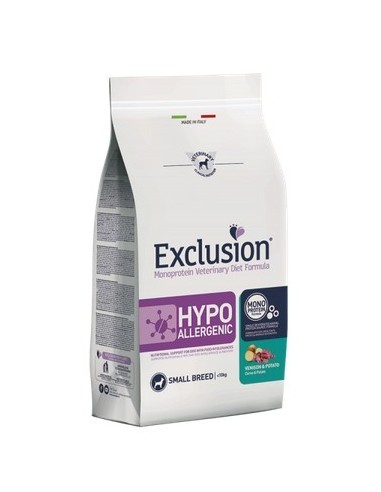 EXCLUSION DIET HYPOALLERGENIC SMALL CERVO E PATATE KG.2..
