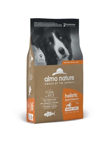 HOLISTIC DOG M-L TONNO E RISO KG.12