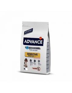 ADVANCE DOG SENSITIVE MED/MAX SALMONE E RISO KG.3