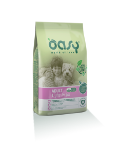 OASY DRY DOG ADULT LIGHT IN FAT KG.3