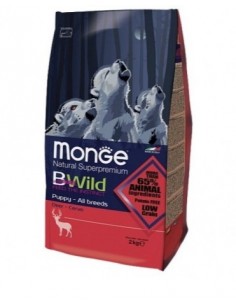 MONGE BWILD PUPPY CERVO KG.2