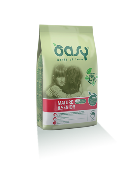 OASY DRY DOG MATURE & SENIOR KG.3