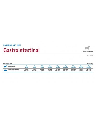 VET LIFE DOG GASTRO INTESTINAL KG.2