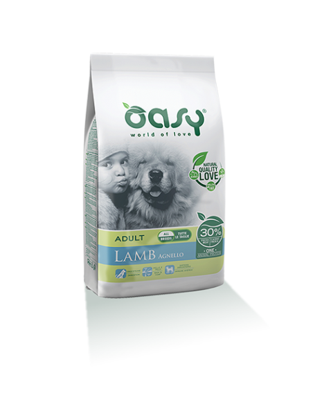 OASY DRY DOG ONE ADULT AGNELLO KG.2,5