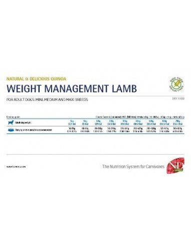 N&D dog QUINOA WEIGHT MANAGEMENT ANATRA E BROCCOLI GR.800