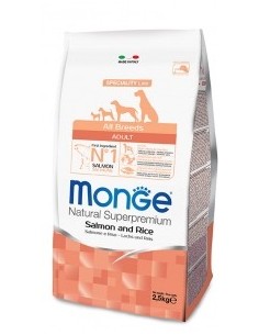MONGE SALMONE E RISO ALL BREEDS KG.12
