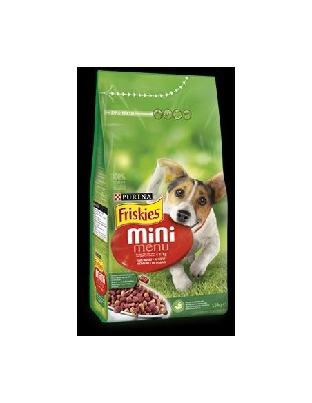 FRISKIES MINI MENU MANZO KG.1,5